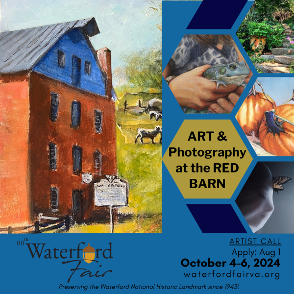 Text call for art and photos for the Waterford Fair.